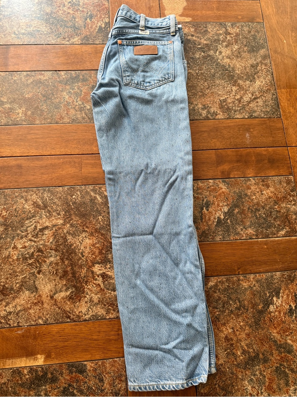Wrangler Light Blue Relaxed Fit Jeans